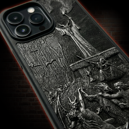 Witches Sabbath 3D Acrylic Relief Phone Case