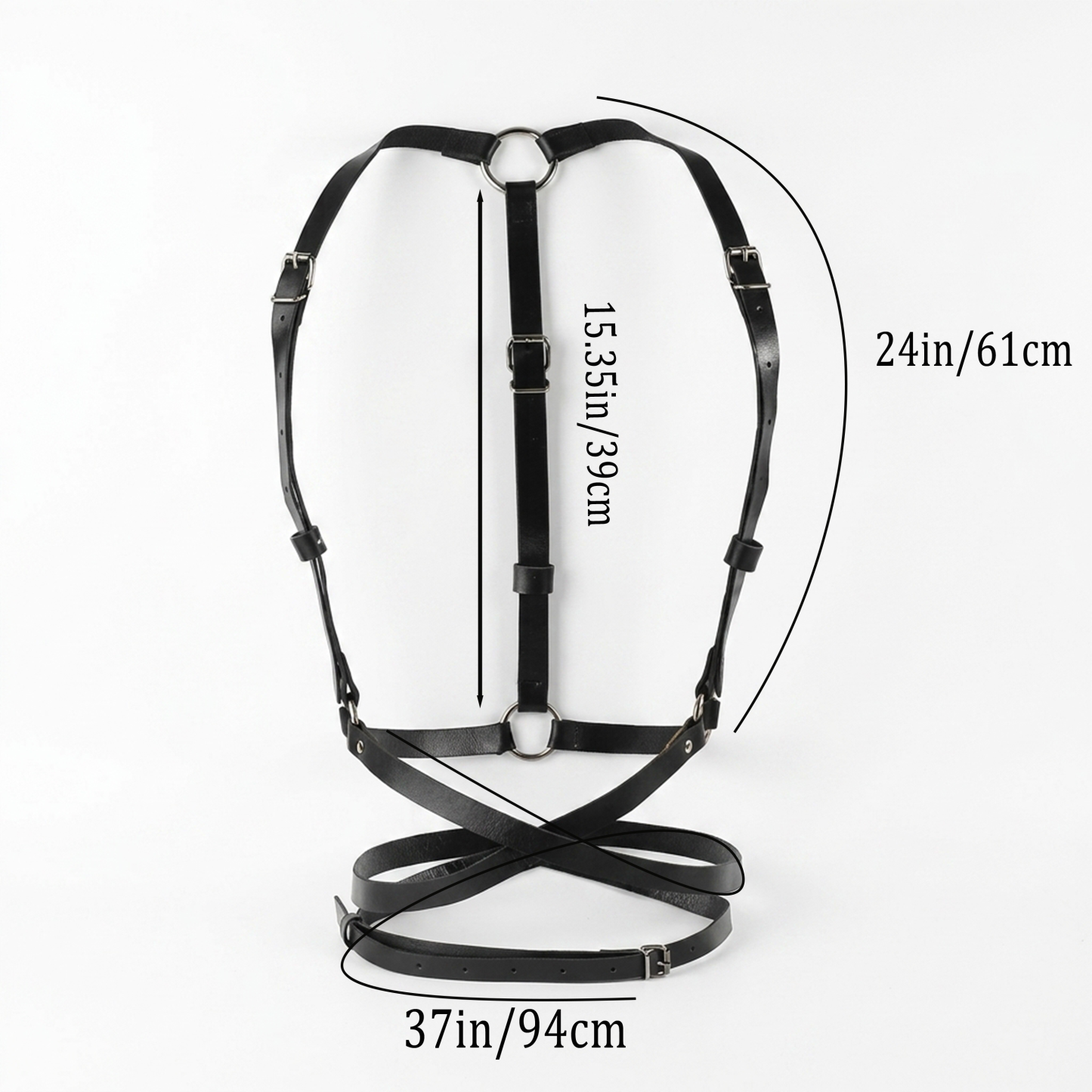 Fashion PU Leather Waist Chain Belt