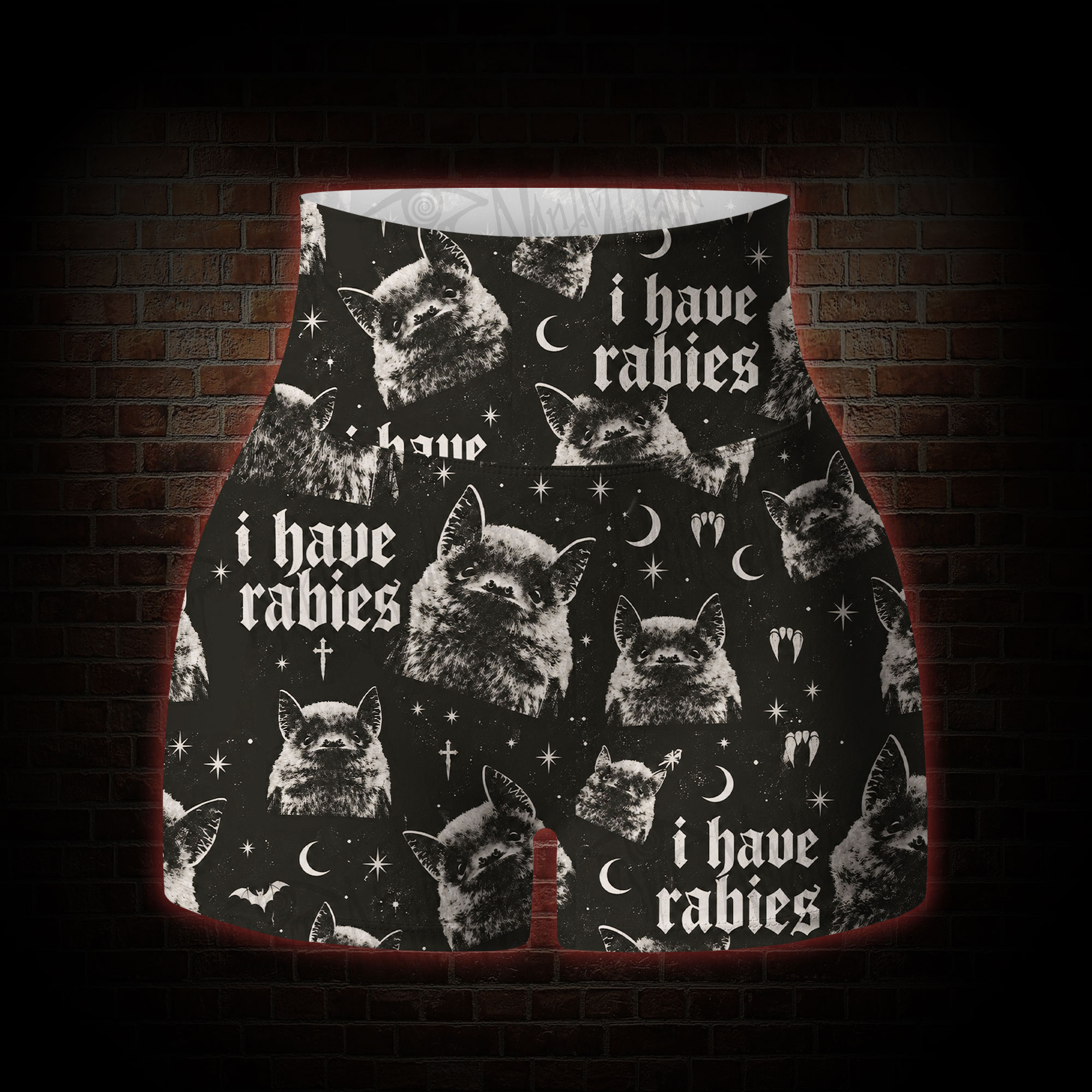 I Have Rabies Yoga Shorts