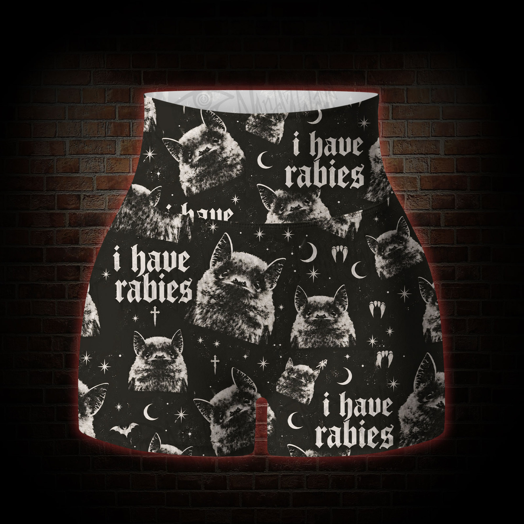 I Have Rabies Yoga Shorts
