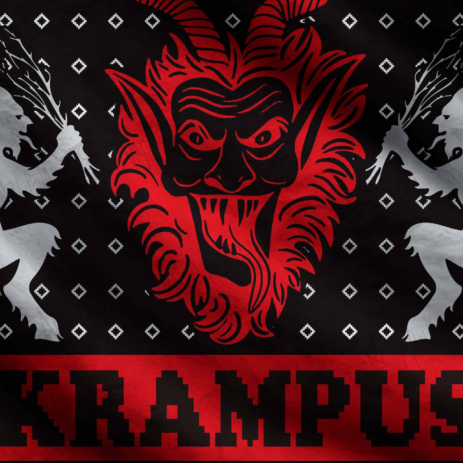 Horror Krampus Ugly Sweatshirts