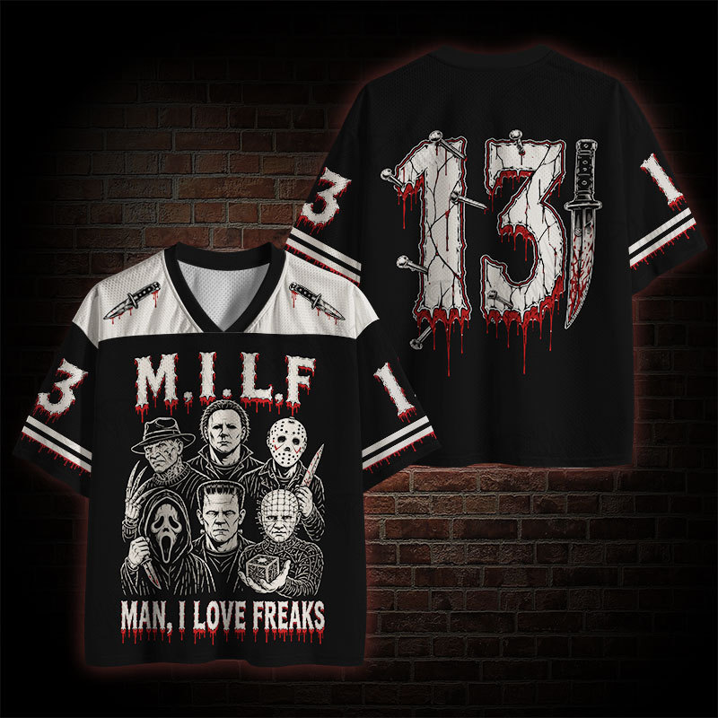 Man I Love Freaks Mesh Jersey