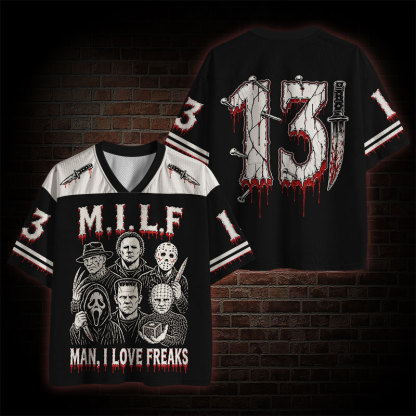 Man I Love Freaks Mesh Jersey
