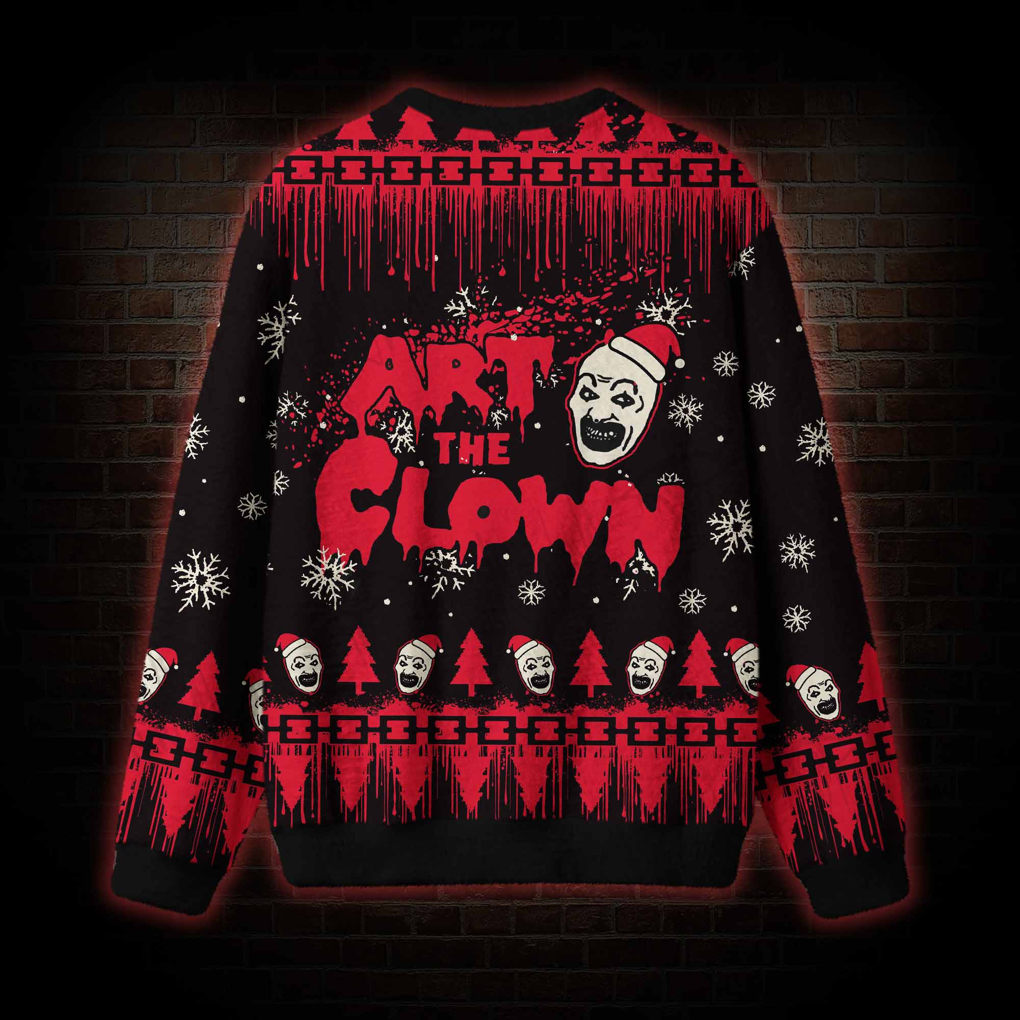 It's a Terrifying Christmas Ugly Sweatshirts