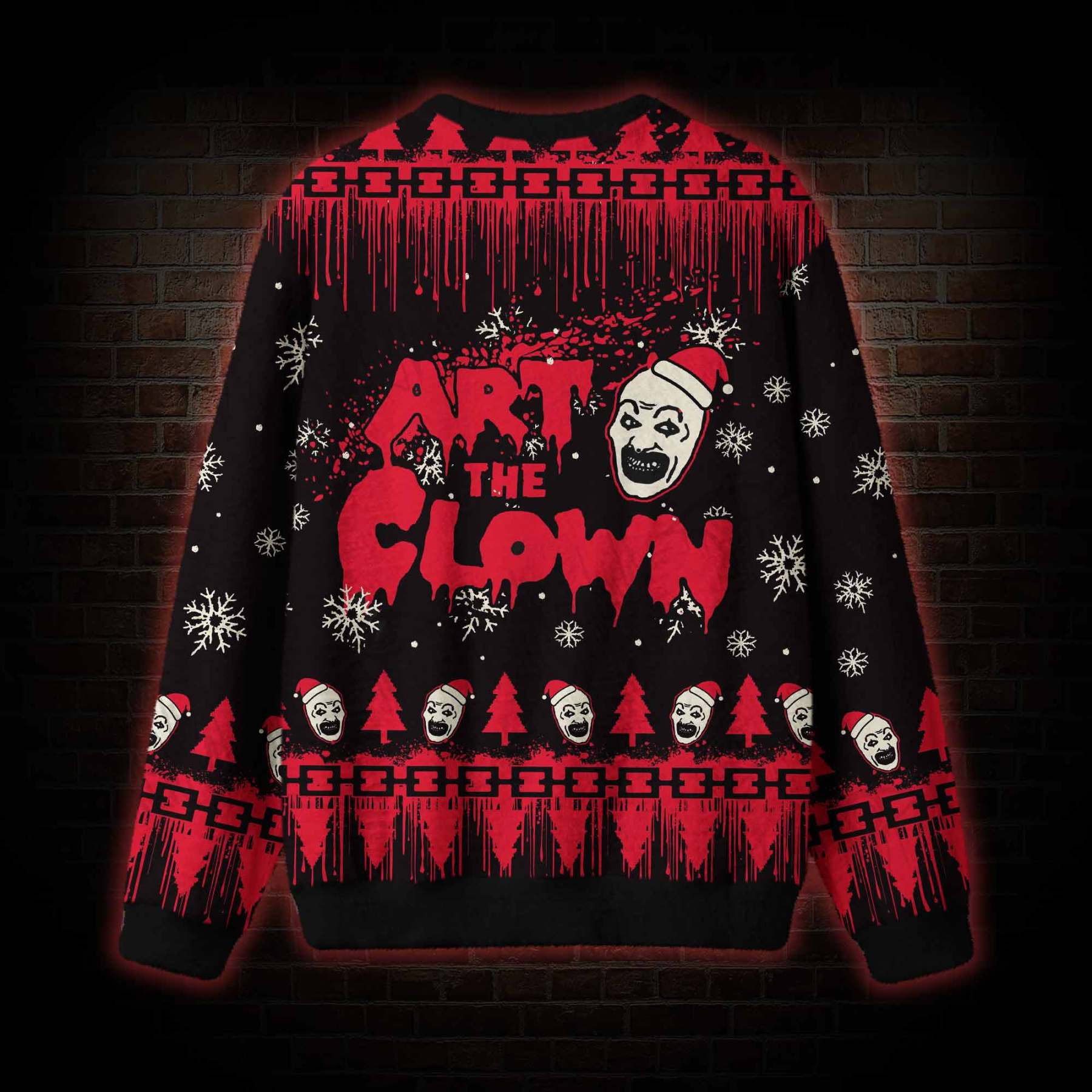 It's a Terrifying Christmas Ugly Sweatshirts