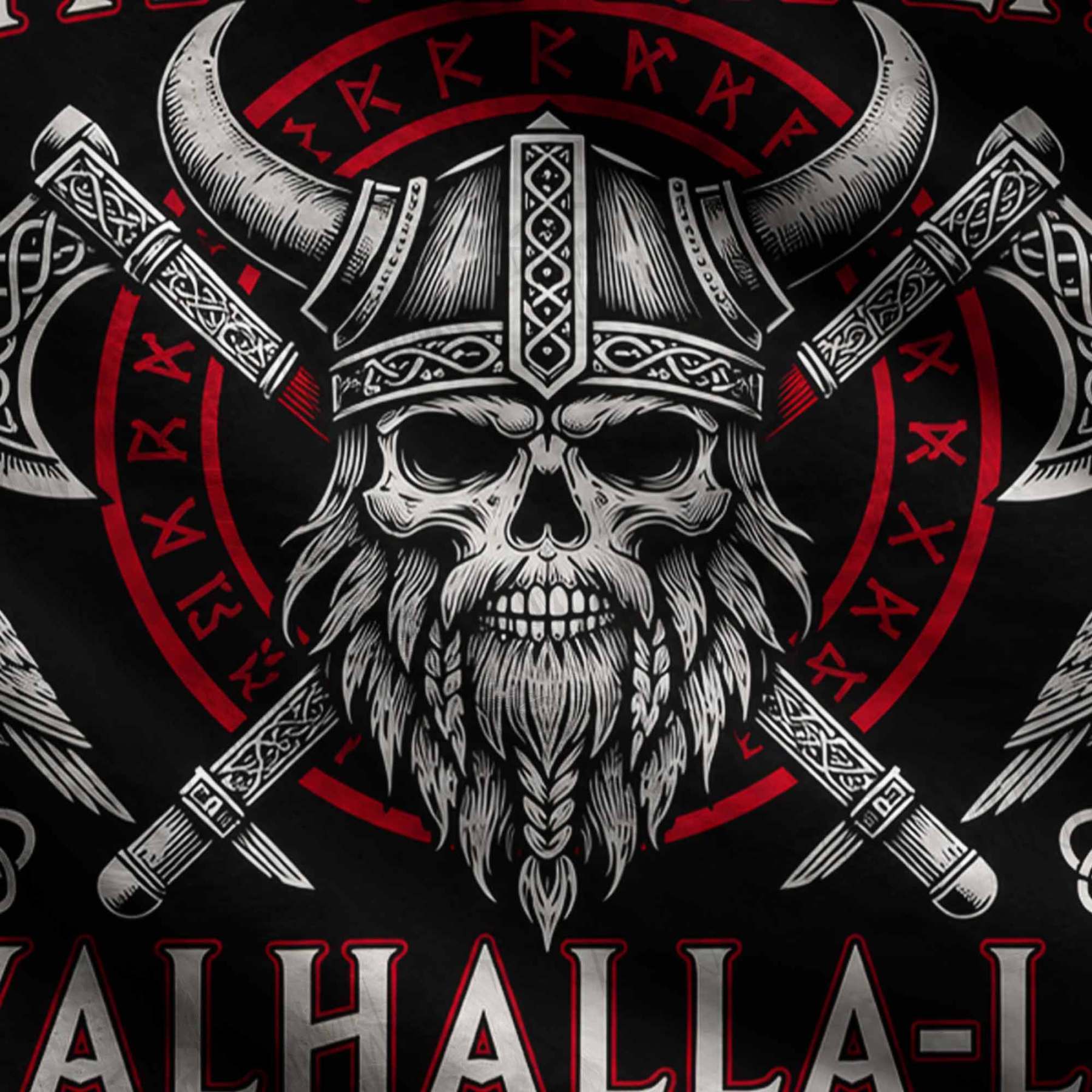 Viking Skull Ugly Sweatshirts