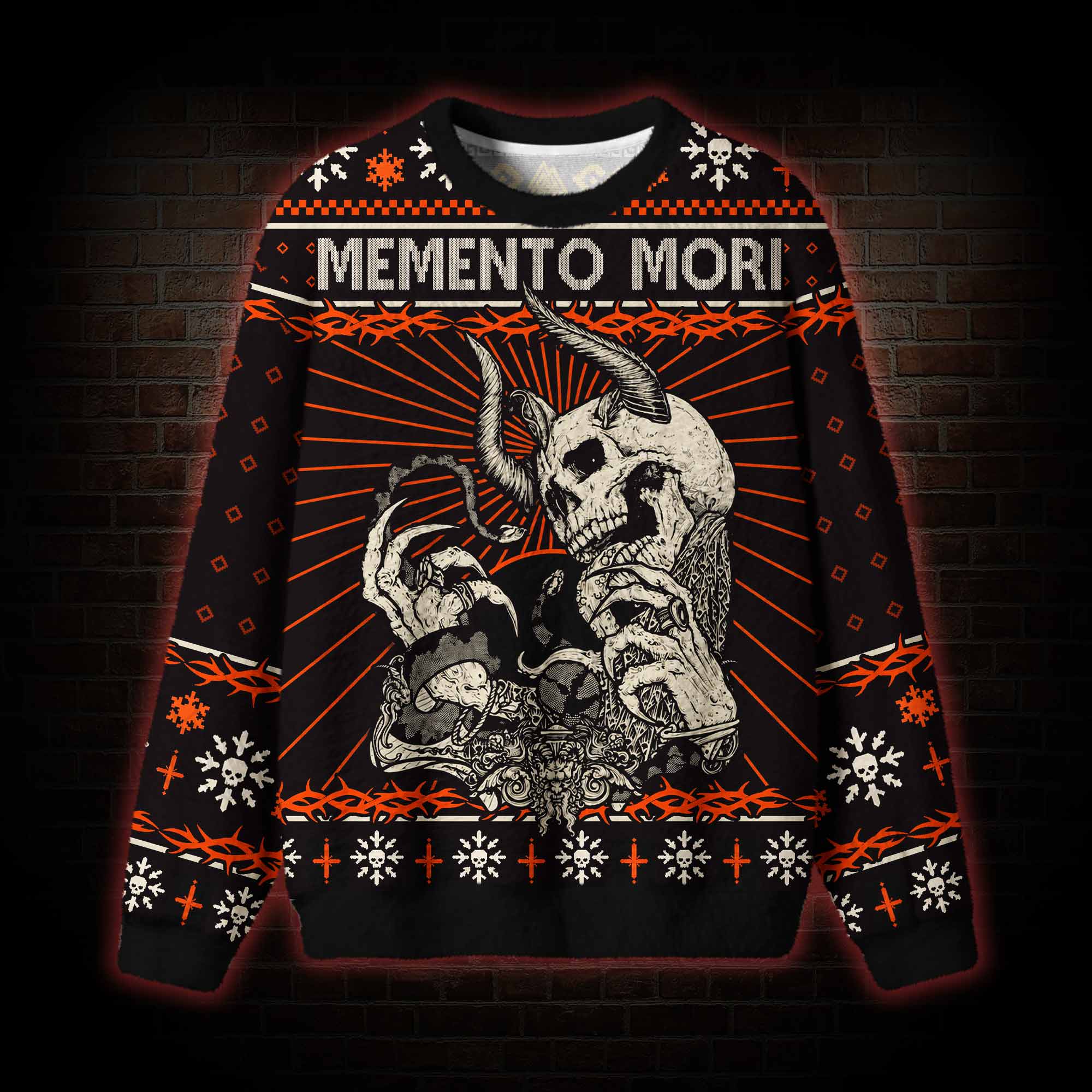 Memento Mori Ugly Sweatshirts