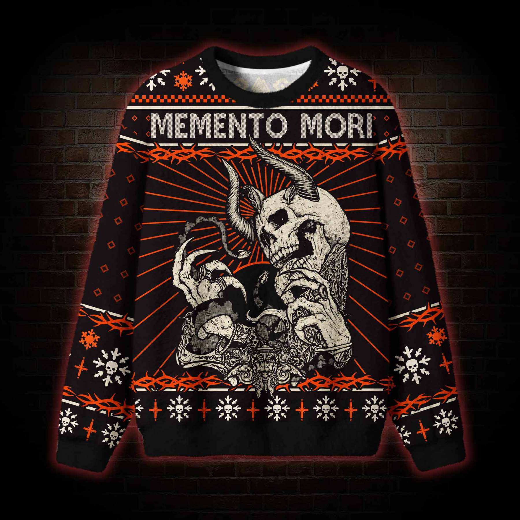 Memento Mori Ugly Sweatshirts