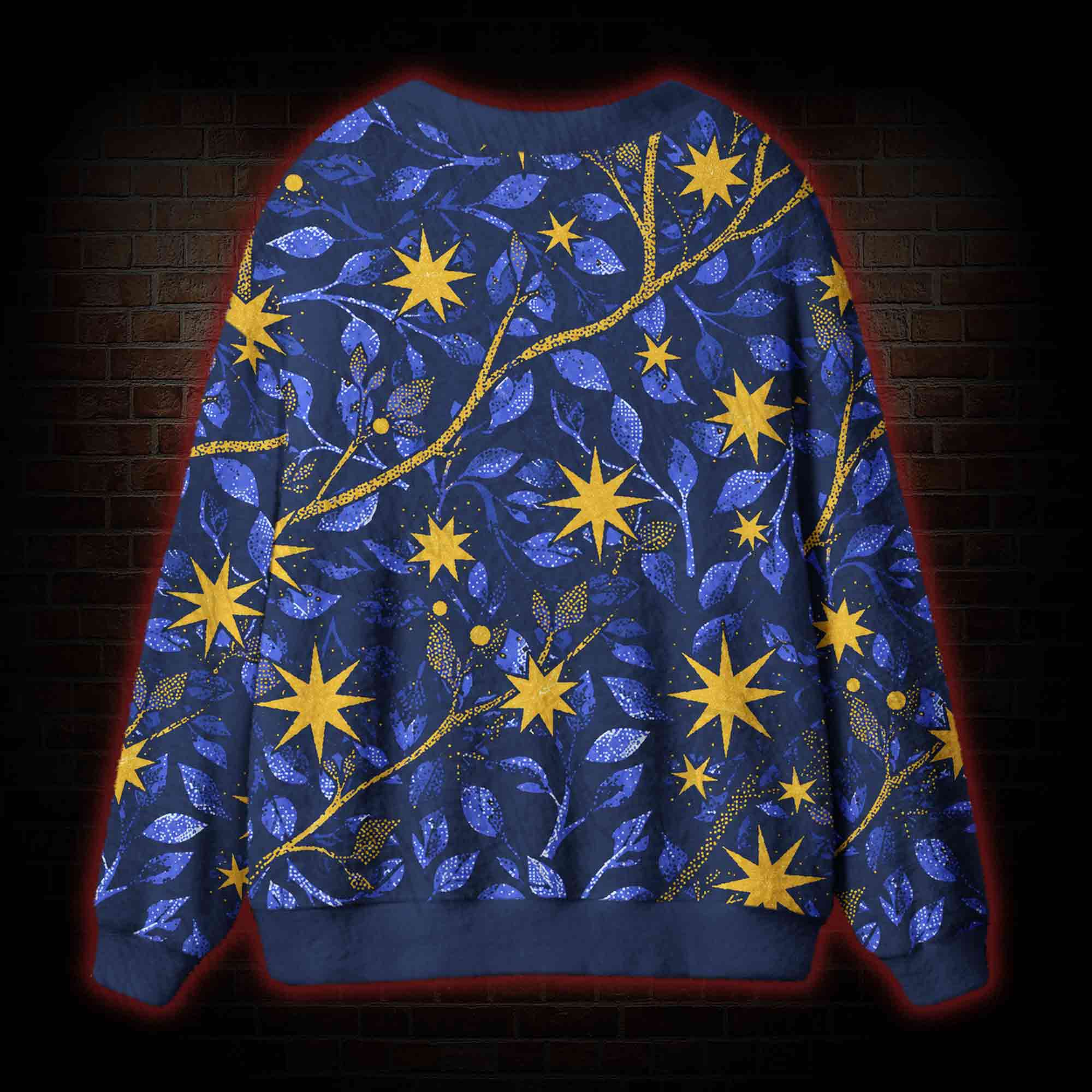 Gothic Skeleton Unicorn Cardigan Sweater
