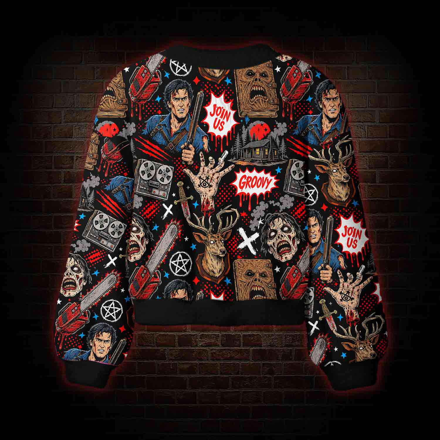 Groovy Dead Women's Cardigan Sweater