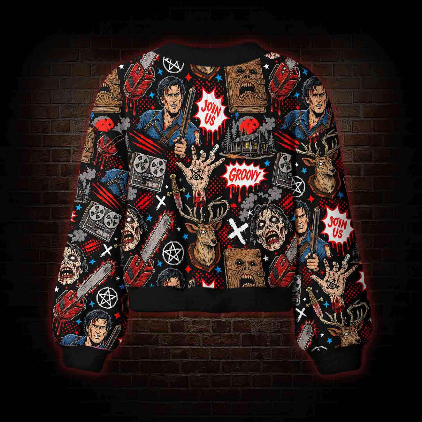 Groovy Dead Women's Cardigan Sweater