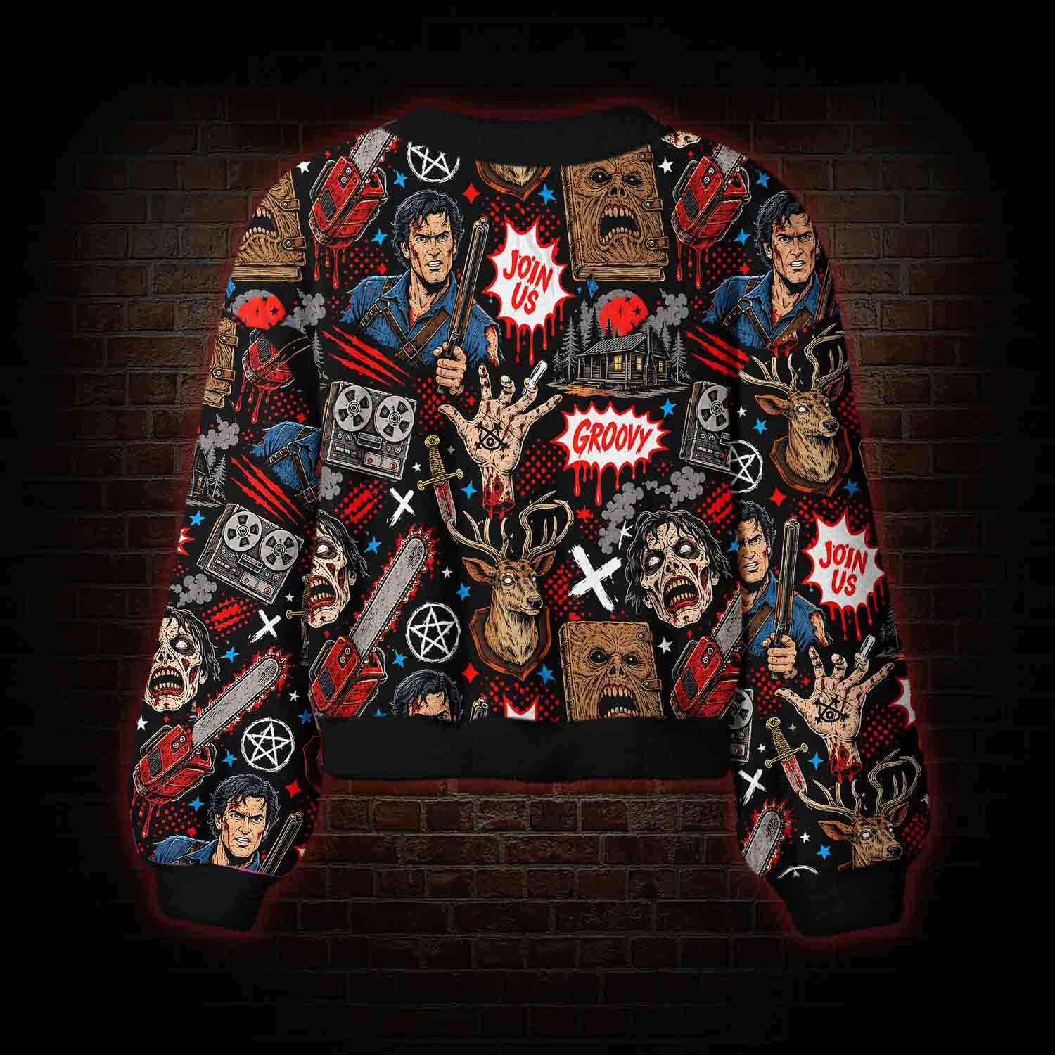 Groovy Dead Women's Cardigan Sweater