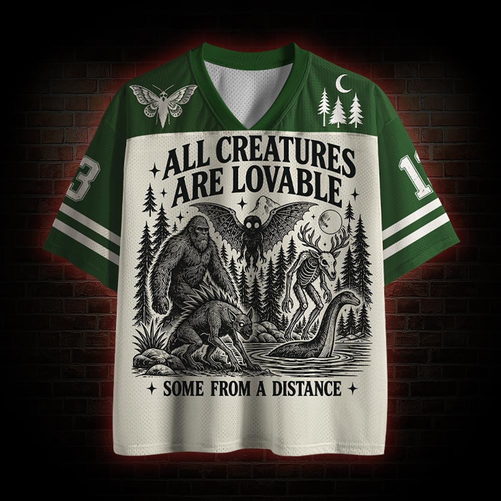 All Creatures are Lovable Mesh Jersey