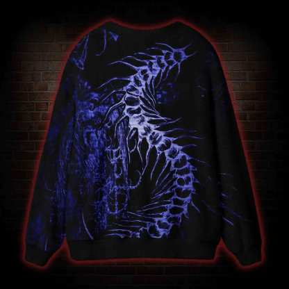 Abyssal Centipede Cardigan Sweater