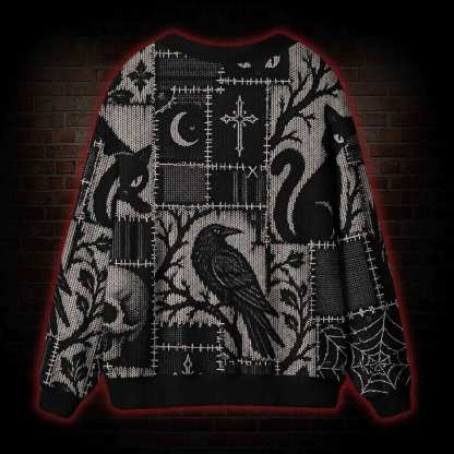 The Witch's Familiar Cardigan Sweater