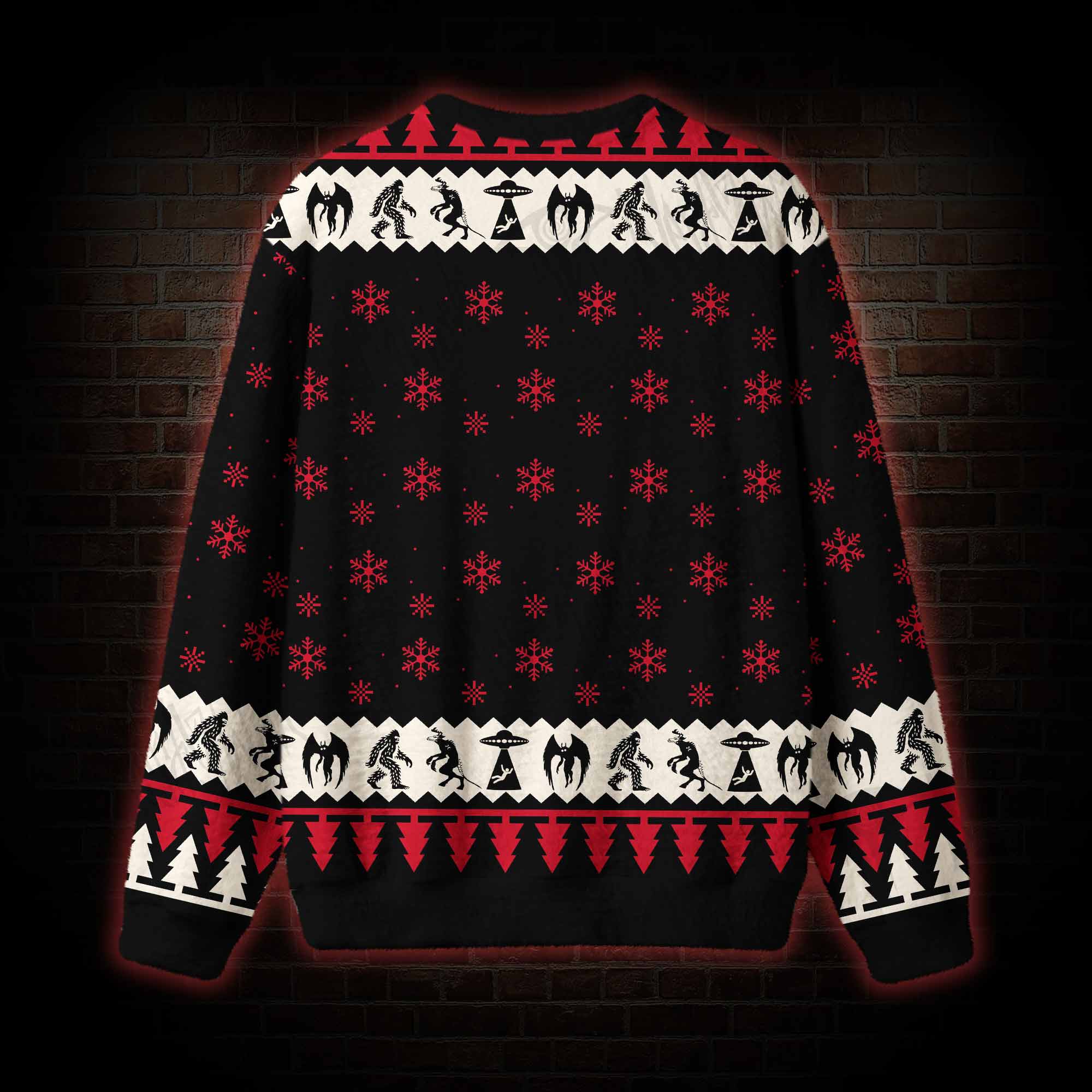 Merry Cryptids Ugly Sweatshirts