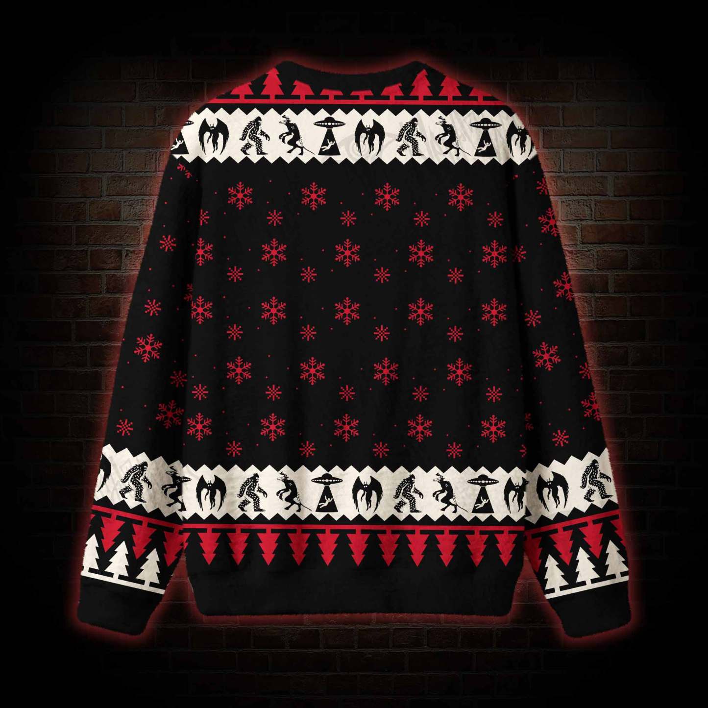 Merry Cryptids Ugly Sweatshirts