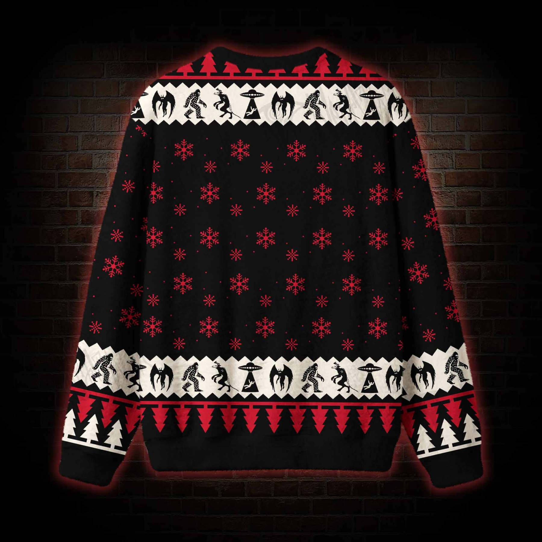 Merry Cryptids Ugly Sweatshirts