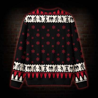 Merry Cryptids Ugly Sweatshirts