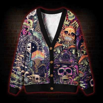 Mind Melt Carnival Cardigan Sweater