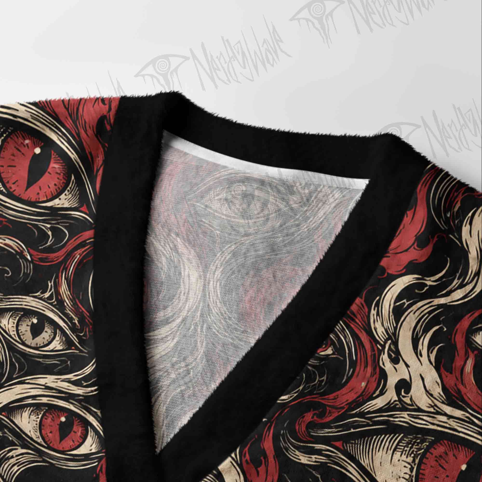 Inferno Gaze Cardigan Sweater