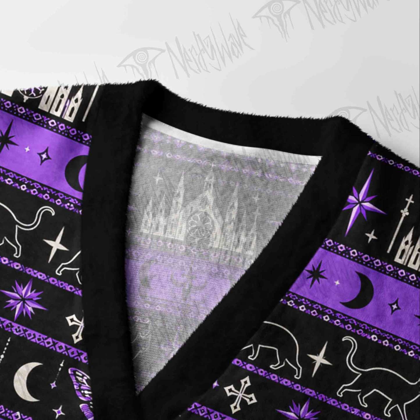 Midnight Heresy Cardigan Sweater