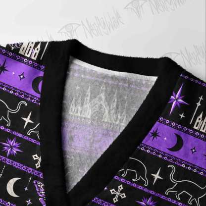 Midnight Heresy Cardigan Sweater