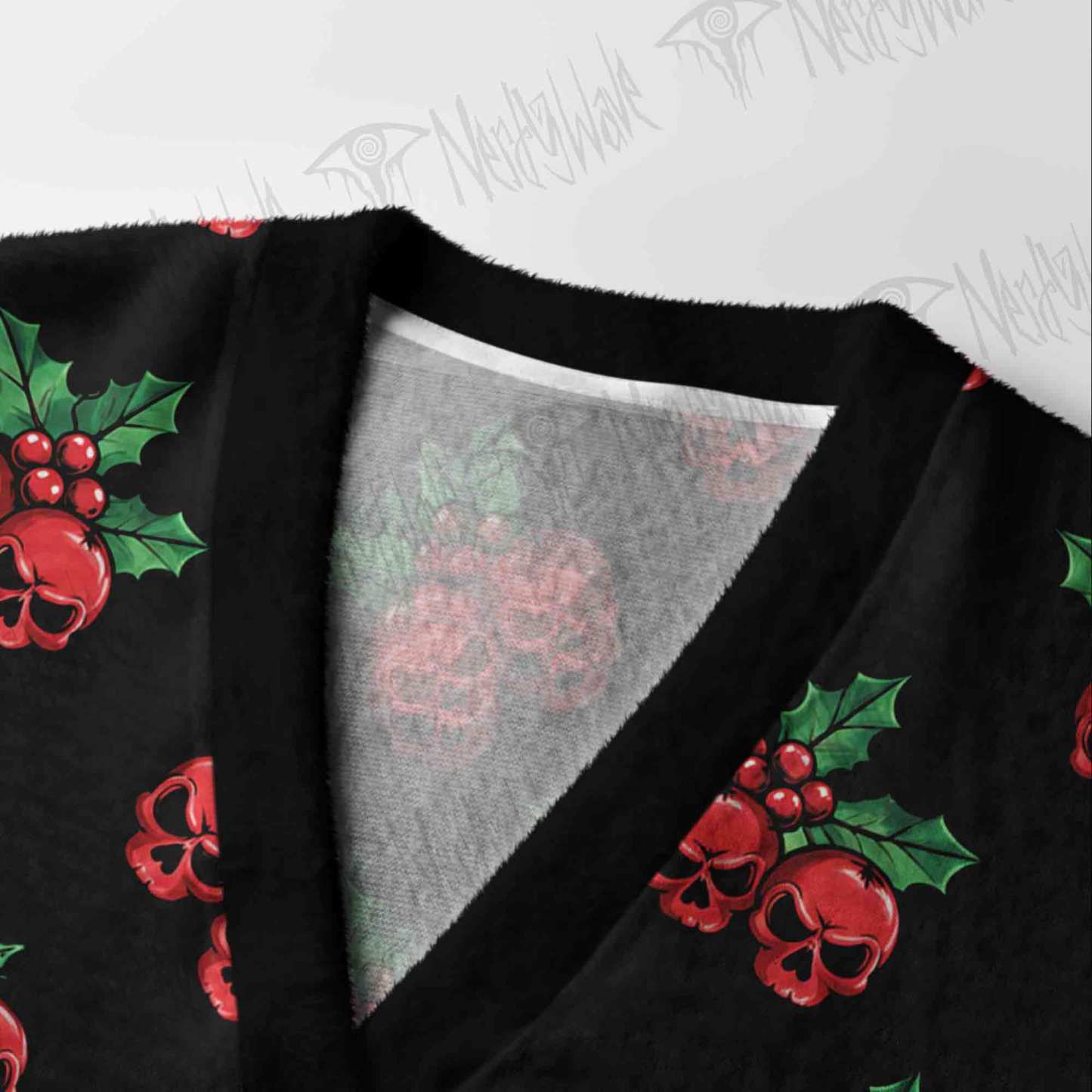 Poison Mistletoe Cardigan Sweater