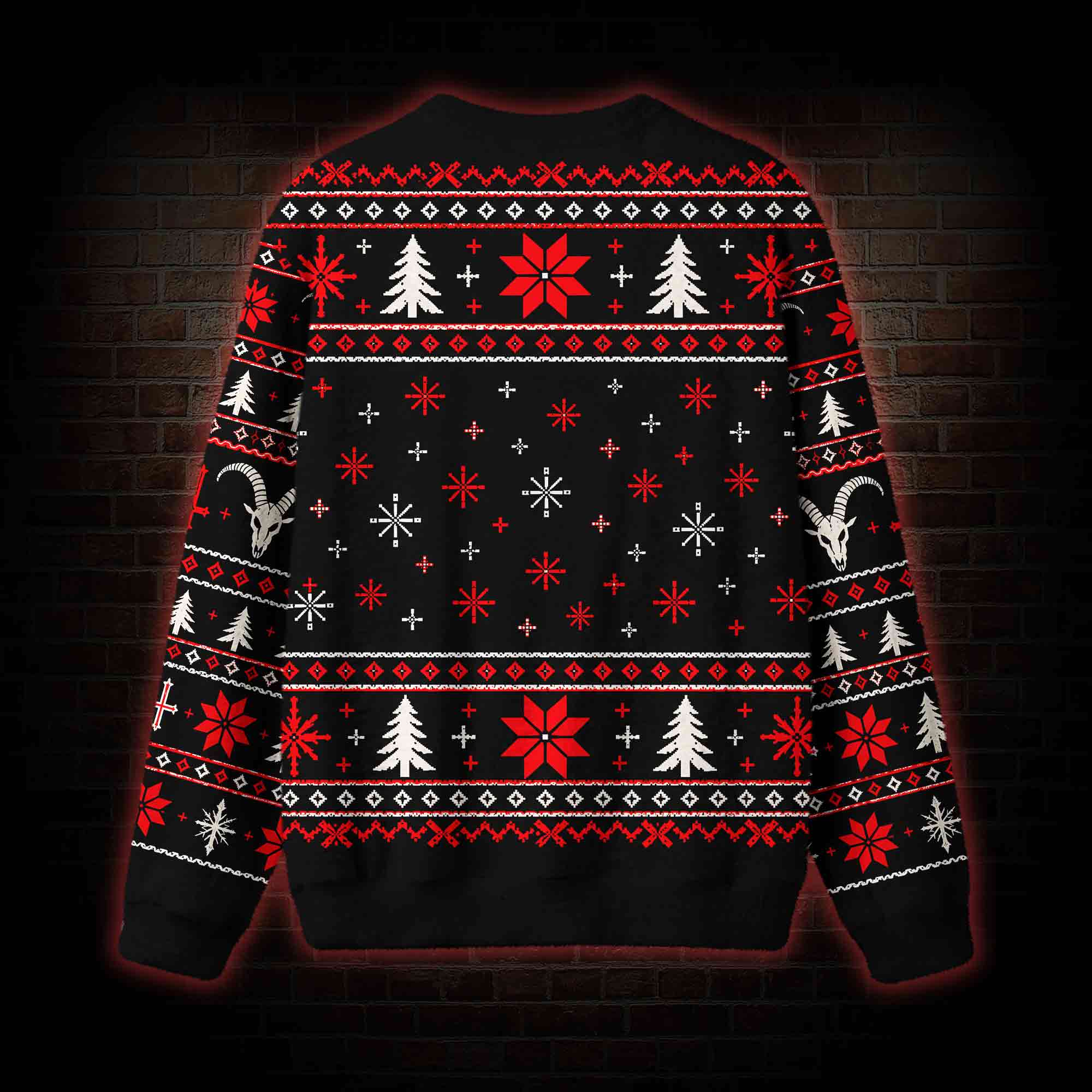 Merry Krampus Ugly Sweatshirts