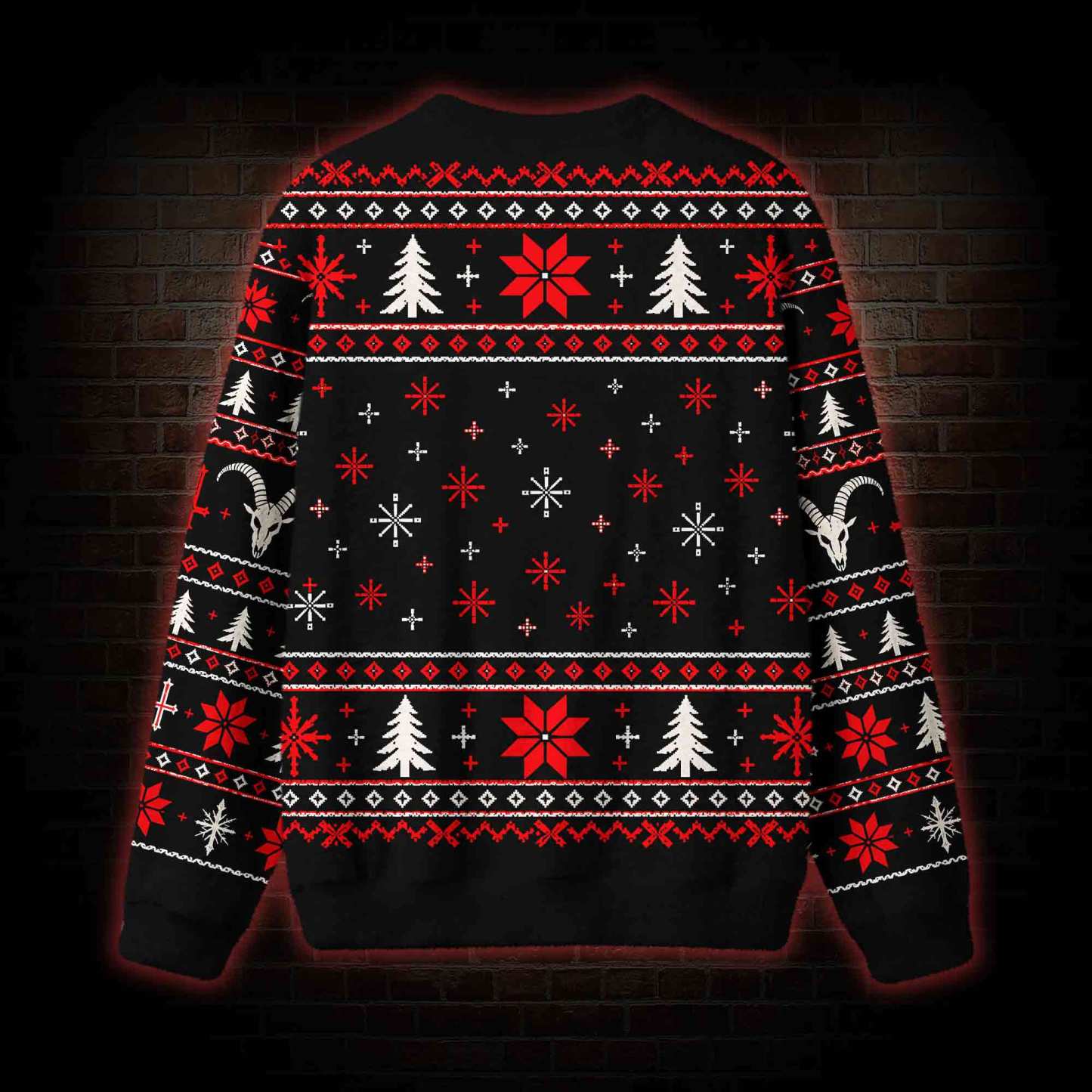 Merry Krampus Ugly Sweatshirts
