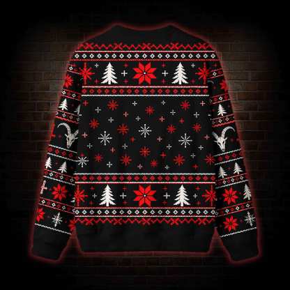 Merry Krampus Ugly Sweatshirts