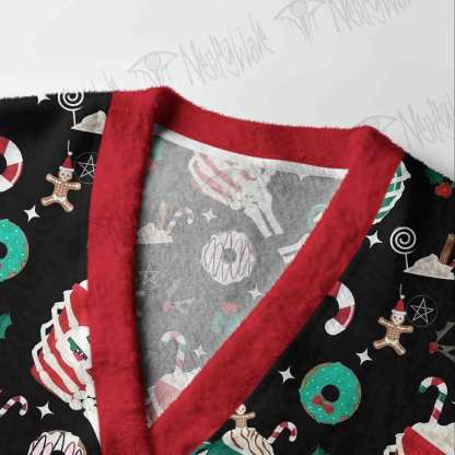 Creepmas Vibes Cardigan Sweater