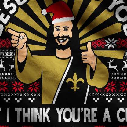 Jesus Loves You But I Think You're a Cunt Ugly Sweatshirts