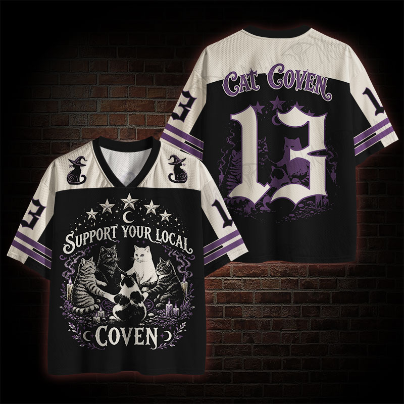 Support Your Local Coven Mesh Jersey