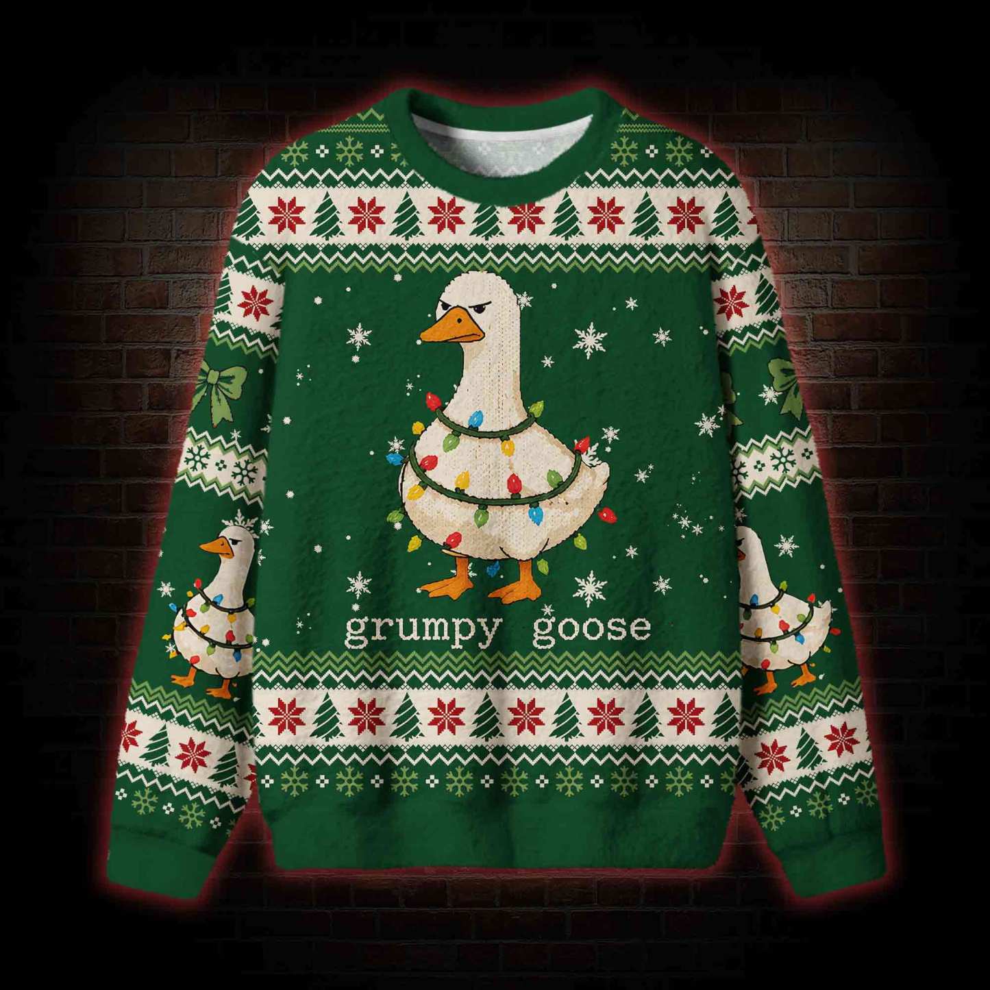 Grumpy Goose Funny Matching Ugly Sweatshirts