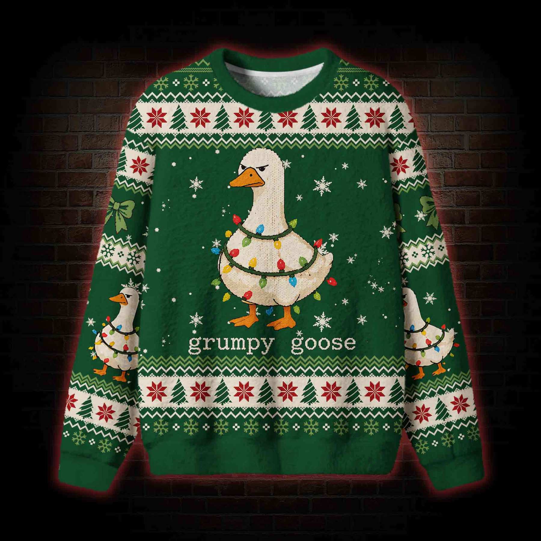 Grumpy Goose Funny Matching Ugly Sweatshirts