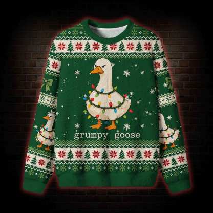 Grumpy Goose Funny Matching Ugly Sweatshirts