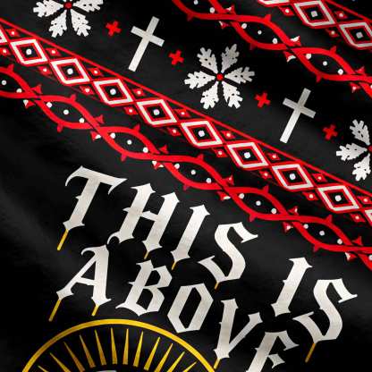 This is Above My Pay Grade Ugly Sweatshirts