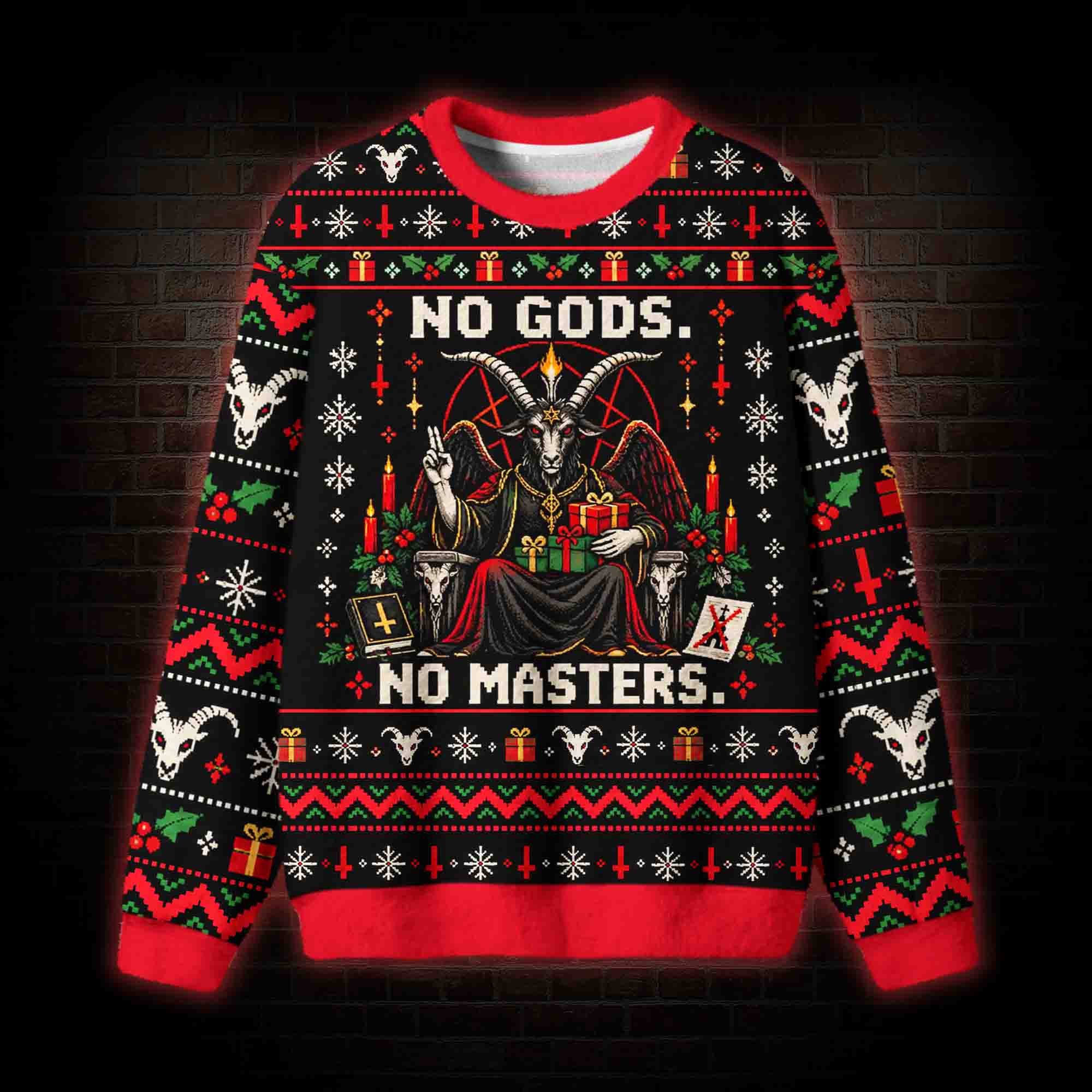 No Gods No Masters Ugly Sweatshirts