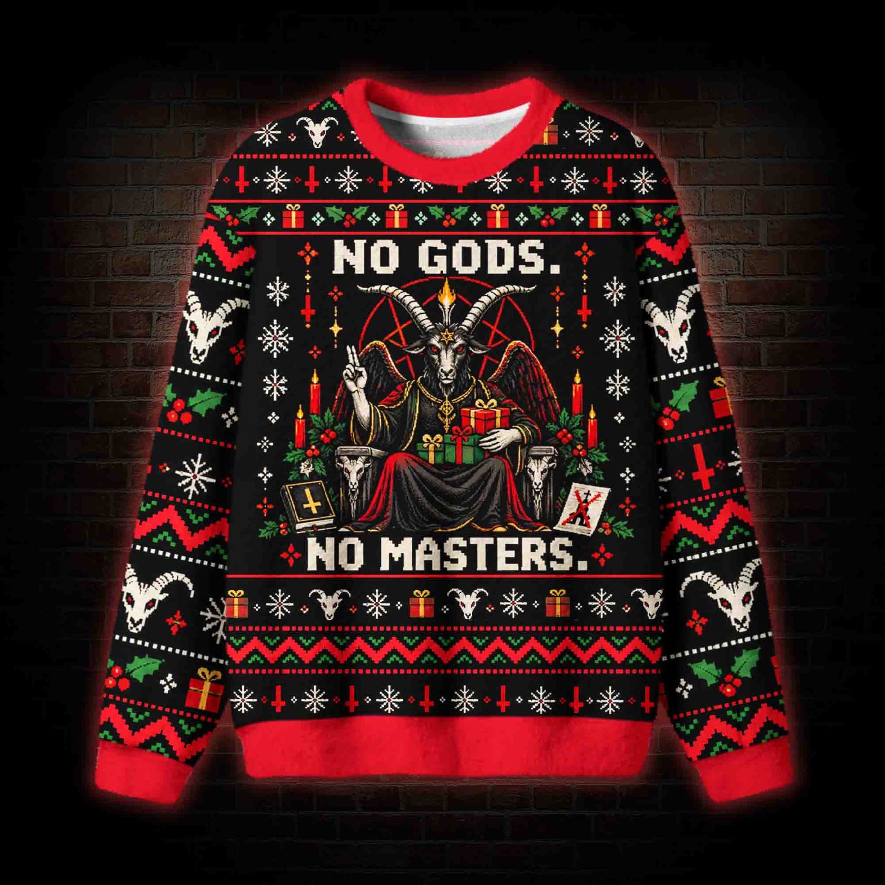 No Gods No Masters Ugly Sweatshirts