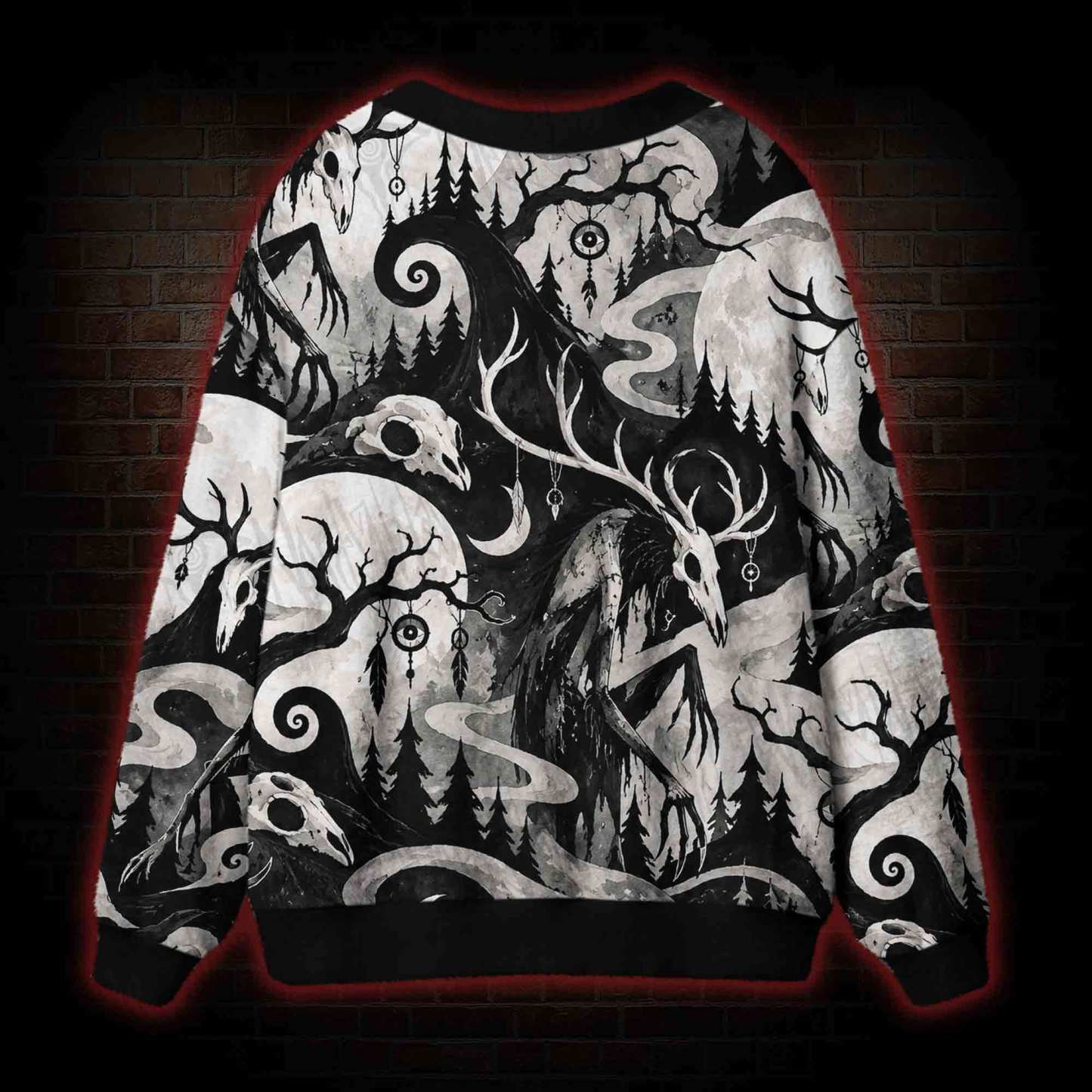 Forest Leshy Cardigan Sweater