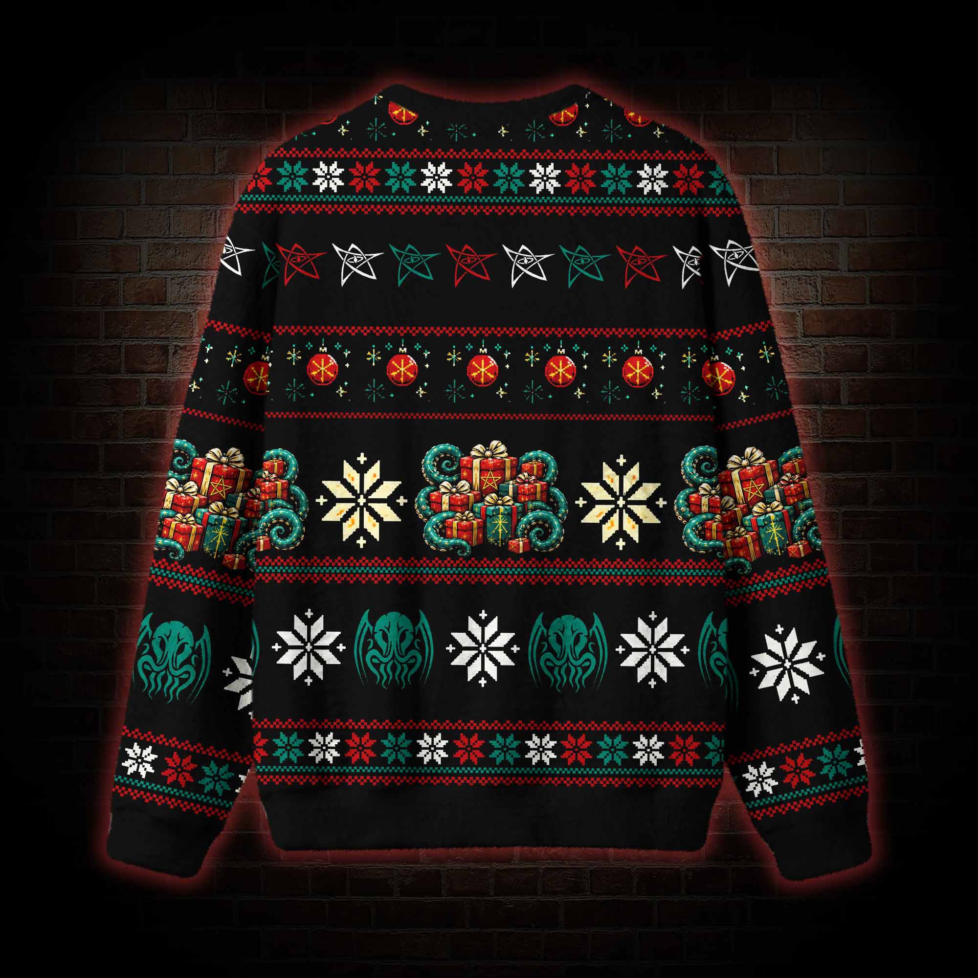 Merry Cthulhumas Ugly Sweatshirts