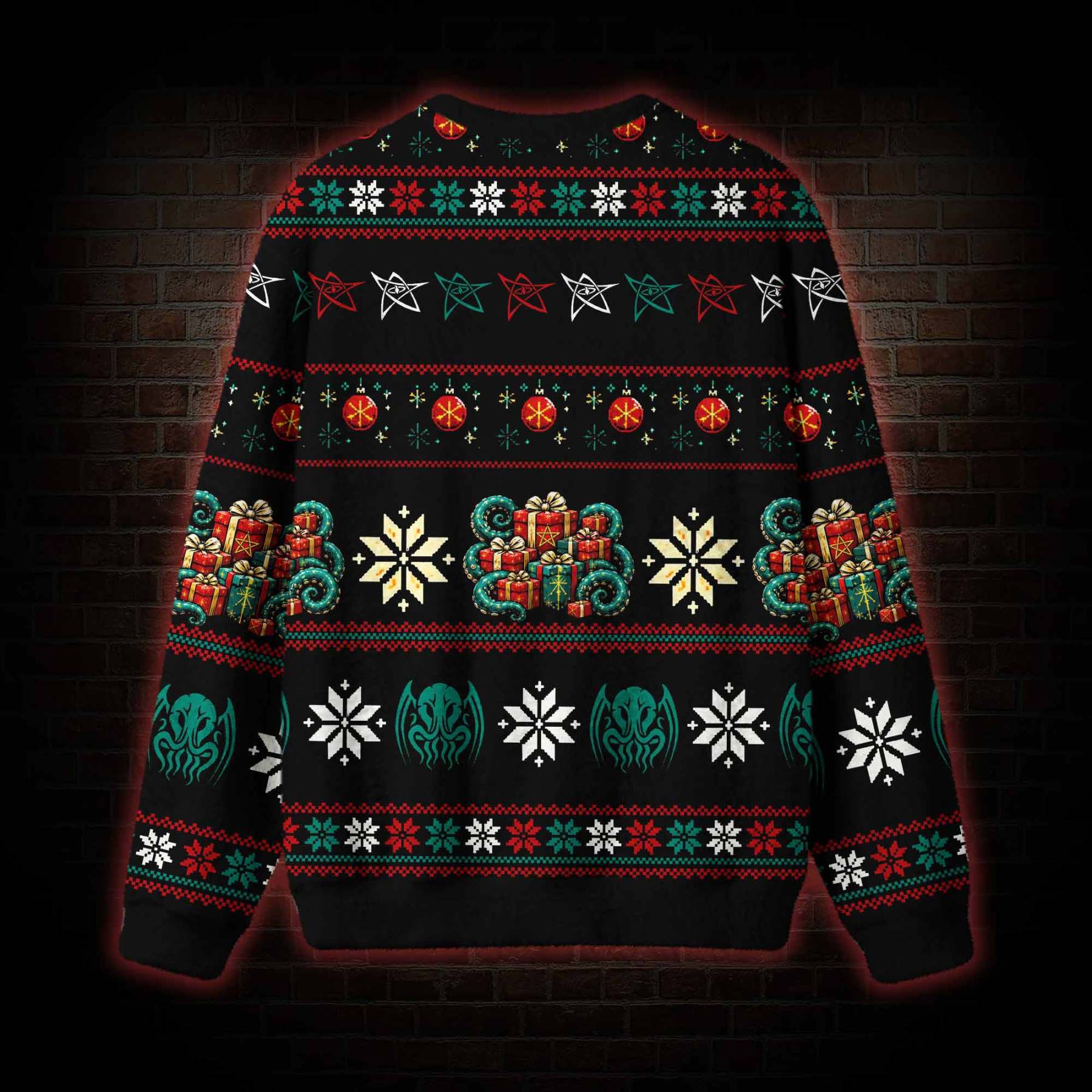 Merry Cthulhumas Ugly Sweatshirts