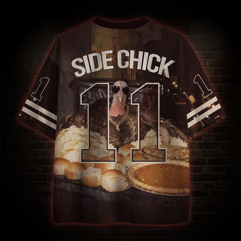 Here for the Sides Mesh Jersey