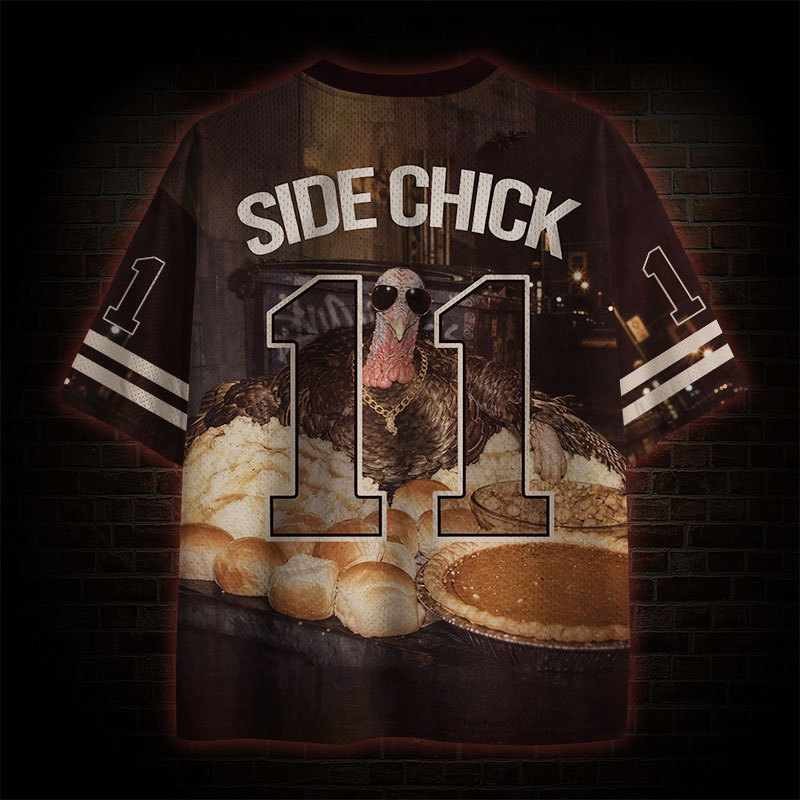 Here for the Sides Mesh Jersey