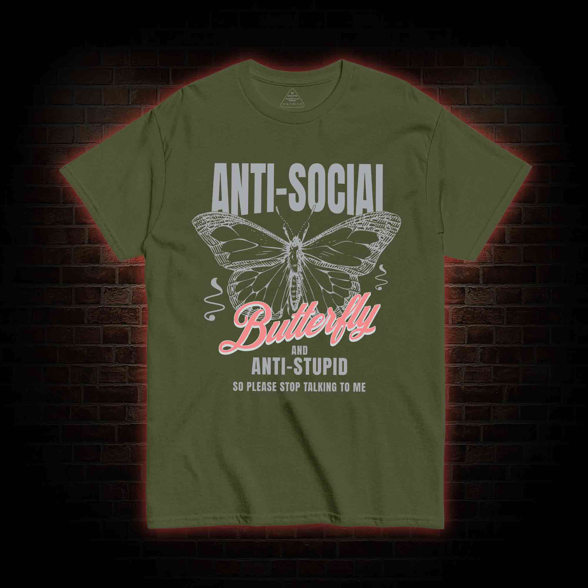 Anti-Social Butterfly T-shirt