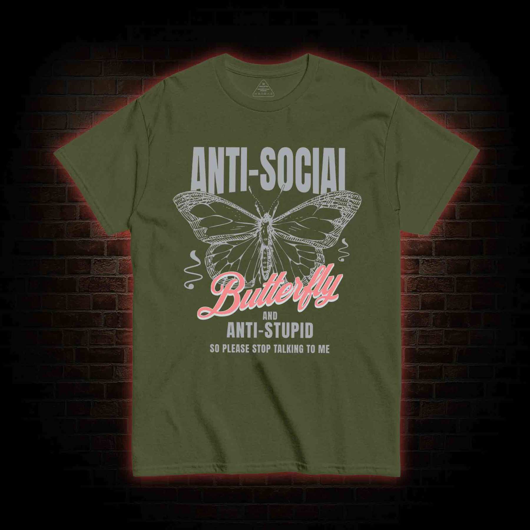 Anti-Social Butterfly T-shirt
