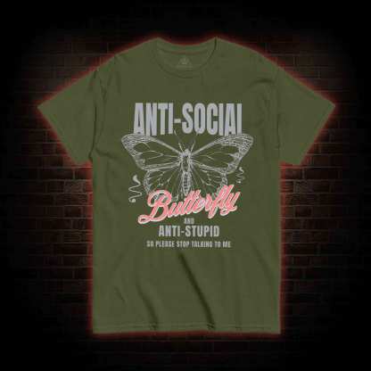 Anti-Social Butterfly T-shirt
