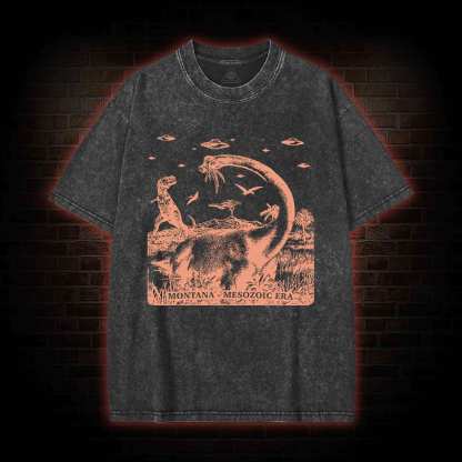 Montana Mesozoic Era Washed T-shirt