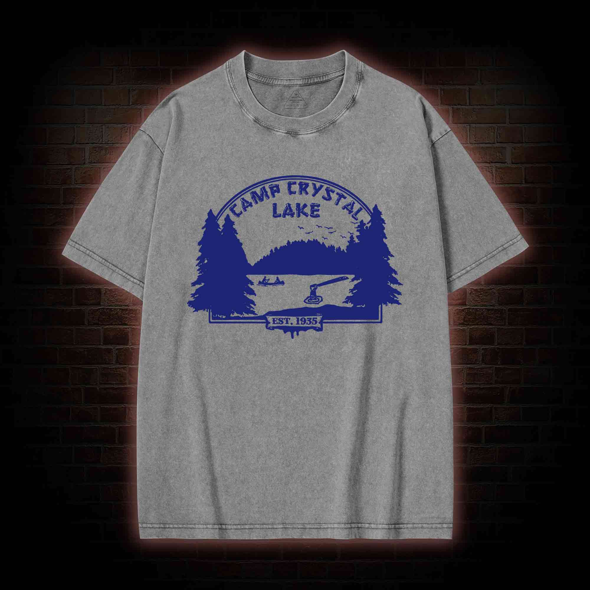 Camp Crystal Lake Washed T-shirt